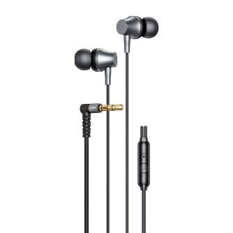 Наушники - Wired in-ear headphones Vipfan M17, 3.5mm jack (black) M17 - быстрый заказ от производителя