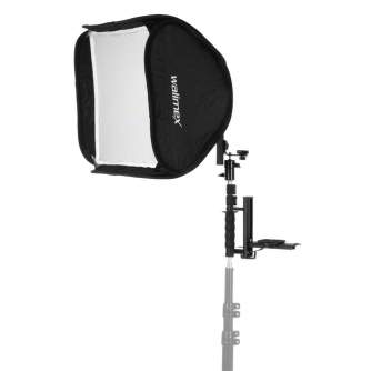 Acessories for flashes - walimex Flip Flash Bracket w. Magic Softbox 40x40 - quick order from manufacturer