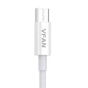 Cables - USB to Micro USB cable Vipfan X03, 3A, 1m (white) X03MK - quick order from manufacturer