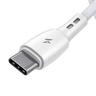 Kabeļi - USB to USB-C cable Vipfan Racing X05, 3A, 3m (white) X05TC-3m-white - ātri pasūtīt no ražotāja