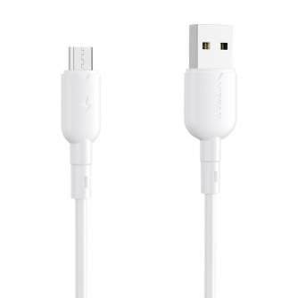 Кабели - USB to Micro USB cable Vipfan Colorful X11, 3A, 1m (white) X11MK-white - быстрый заказ от производителя