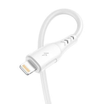 Кабели - USB to Lightning cable Vipfan Colorful X12, 3A, 1m (white) X12LT - быстрый заказ от производителя