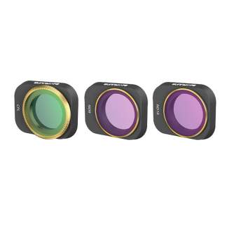 Новые товары - Set of 3 filters CPL+ND8+ND16 Sunnylife for DJI Mini 3 Pro (MM3-FI415) MM3-FI415 - быстрый заказ от производителя