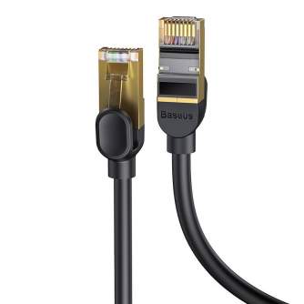 Sortimenta jaunumi - Baseus Ethernet RJ45, 10Gbps, 1.5m network cable (black) WKJS010201 - ātri pasūtīt no ražotāja