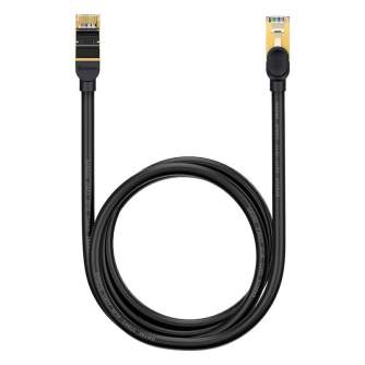Sortimenta jaunumi - Baseus Ethernet RJ45, 10Gbps, 3m network cable (black) WKJS010401 - ātri pasūtīt no ražotāja