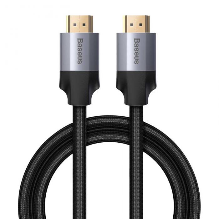 New products - Baseus Enjoyment Series HDMI Cable, 4K, 0.75m (Black / Gray) WKSX000113 - quick order from manufacturer
