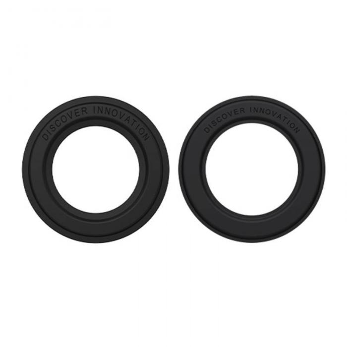 Sortimenta jaunumi - Magnetic Phone Holder Nillkin Snaphold for Devices with MagSafe, 2 Pieces (Black) - ātri pasūtīt no ražotāja