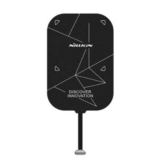 Telefonų, planšetinių kompiuterių ir GPS įkrovikliai - USB-C adapter for Nillkin Magic Tags inductive charging (black) - быстрый