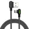 Кабели - USB to USB-C cable Mcdodo CA-5280 LED, 3m (black) CA-5283 - быстрый заказ от производителяКабели - USB to USB-C cable Mcdodo CA-5280 LED, 3m (black) CA-5283 - быстрый заказ от производителя