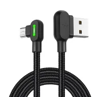 Cables - USB to Micro USB Cable Mcdodo CA-5280 LED, 3m (Black) CA-5773 - quick order from manufacturerCables - USB to Micro USB Cable Mcdodo CA-5280 LED, 3m (Black) CA-5773 - quick order from manufacturer