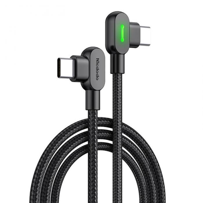 Kabeļi - USB-C to USB-C Mcdodo 60W Cable, 2m (Black) CA-8081 - ātri pasūtīt no ražotāja