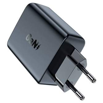 Cables - Wall charger Acefast A29 PD50W GAN 2x USB-C 50W (black) A29 black - quick order from manufacturer