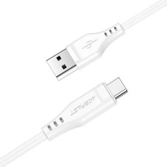 Cables - USB to USB-C Acefast C3-04 cable, 1.2m (white) C3-04 white - quick order from manufacturer