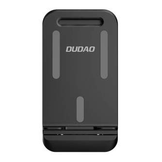 Telefonu statīvi - Mini foldable desktop phone holder Dudao F14S (black) F14s black - ātri pasūtīt no ražotāja