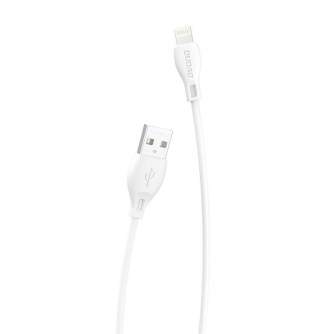 Kabeļi - USB to Lightning Cable Dudao L4L 2.4A 2m (white) L4L Lightning 2m - ātri pasūtīt no ražotāja