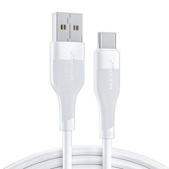 Kabeļi - USB to USB-C cable Joyroom S-1030M12 1m (white) S-1030M12 White - ātri pasūtīt no ražotāja