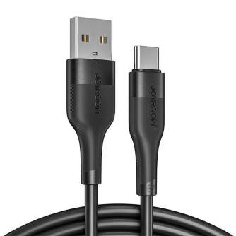 Kabeļi - USB to USB-C cable Joyroom S-1030M12 1m (black) S-1030M12 Black - ātri pasūtīt no ražotāja