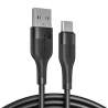 Cables - USB to USB-C cable Joyroom S-1030M12 1m (black) S-1030M12 Black - quick order from manufacturerCables - USB to USB-C cable Joyroom S-1030M12 1m (black) S-1030M12 Black - quick order from manufacturer