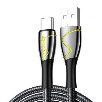 Kabeļi - USB to USB-C cable Joyroom S-1230K6 3A 1.2m (black) S-1230K6 Type-C - ātri pasūtīt no ražotāja