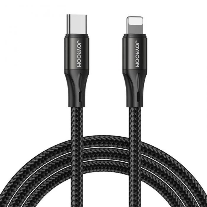 Cables - USB-C Cable for Lightning Joyroom S-2024N1-PD 20W 2m (Black) S-2024N1-PD - quick order from manufacturer