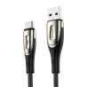 Кабели - USB to USB-C cable Joyroom Sharp S-M411 2.4A, 3m (black) S-M411 Type-C 3m - быстрый заказ от производителяКабели - USB to USB-C cable Joyroom Sharp S-M411 2.4A, 3m (black) S-M411 Type-C 3m - быстрый заказ от производителя