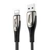 Kabeļi - USB Cable for Lightning Joyroom Sharp S-M411 3A, 2m (Black) S-M411 Lightning 2m - ātri pasūtīt no ražotājaKabeļi - USB Cable for Lightning Joyroom Sharp S-M411 3A, 2m (Black) S-M411 Lightning 2m - ātri pasūtīt no ražotāja