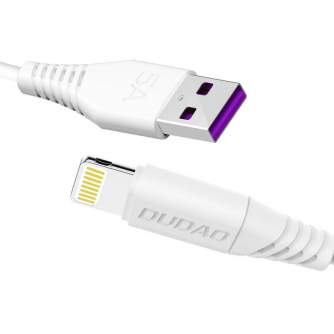 Кабели - USB Cable for Lightning Dudao L2L 5A, 2m (white) L2L Lightning 2m - быстрый заказ от производителя