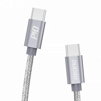 Cables - USB-C to USB-C cable Dudao L5ProC PD 45W, 1m (gray) L5ProC - quick order from manufacturer