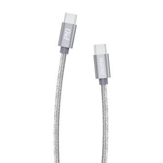 Kabeļi - USB-C to USB-C cable Dudao L5ProC PD 45W, 1m (gray) L5ProC - ātri pasūtīt no ražotāja