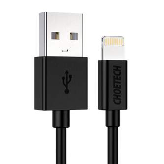 Kabeļi - USB to Lightning cable Choetech IP0026,1.2m (black) IP0026 - ātri pasūtīt no ražotāja