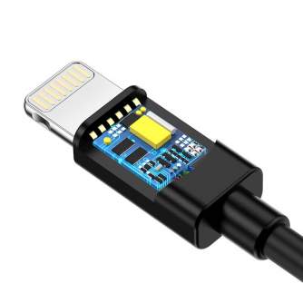 Кабели - USB to Lightning cable Choetech IP0026,1.2m (black) IP0026 - быстрый заказ от производителя