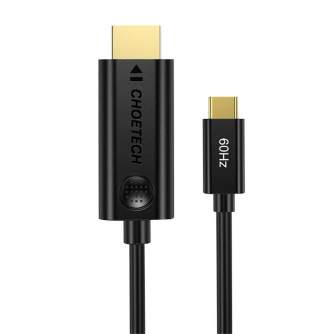 Sortimenta jaunumi - USB-C to HDMI cable Choetech CH0019, 1.8m (black) CH0019 - ātri pasūtīt no ražotāja