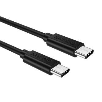 Kabeļi - USB-C līdz USB-C kabelis Choetech, 1 m (melns) CC0002 - ātri pasūtīt no ražotāja
