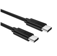 Kabeļi - USB-C līdz USB-C kabelis Choetech, 1 m (melns) CC0002 - ātri pasūtīt no ražotājaKabeļi - USB-C līdz USB-C kabelis Choetech, 1 m (melns) CC0002 - ātri pasūtīt no ražotāja