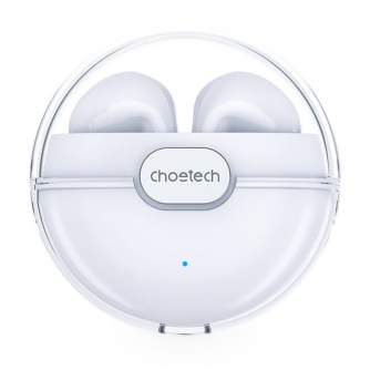 Austiņas - Headphones Choetech BH-T08 AirBuds (white) BH-T08 - ātri pasūtīt no ražotāja