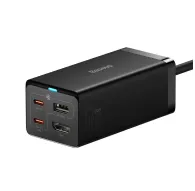 Telefonų, planšetinių kompiuterių ir GPS įkrovikliai - Wall charger Baseus GaN5 Pro 2xUSB-C + USB + HDMI, 67W (black) CCGP110201Telefonų, planšetinių kompiuterių ir GPS įkrovikliai - Wall charger Baseus GaN5 Pro 2xUSB-C + USB + HDMI, 67W (black) CCGP110201