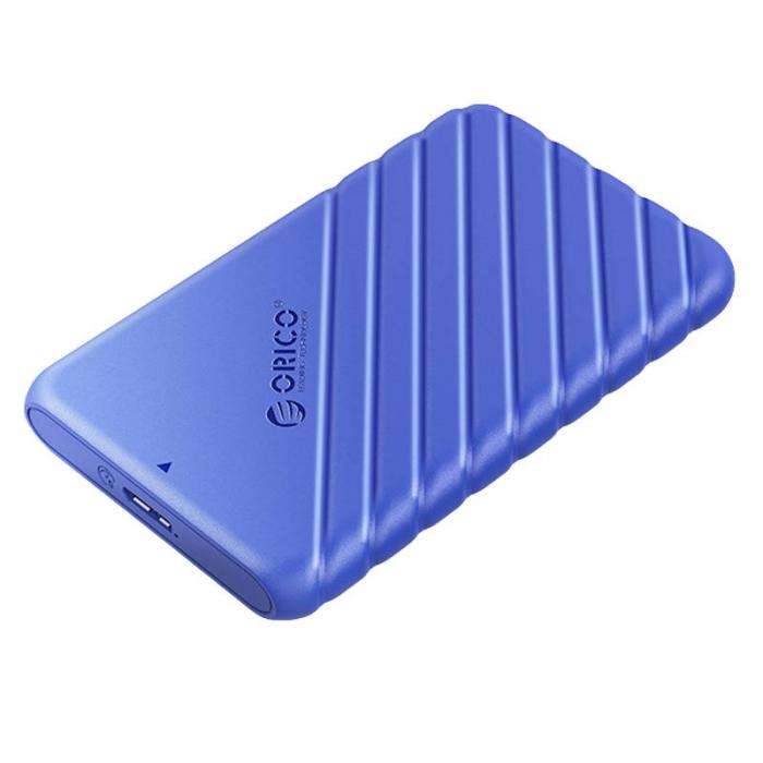 Citie diski & SSD - Orico 2.5 HDD / SSD Enclosure, 5 Gbps, USB 3.0 (Blue) 25PW1-U3-BL-EP - ātri pasūtīt no ražotāja