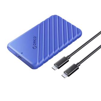 Citie diski & SSD - Orico 2.5 HDD / SSD Enclosure, 6 Gbps, USB-C 3.1 Gen1 (Blue) 25PW1C-C3-BL-EP - быстрый заказ от производител