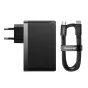 Wall charger - Wall charger Baseus GaN5 Pro 2xUSB-C + USB, 140W (black) CCGP100201 - quick order from manufacturer
