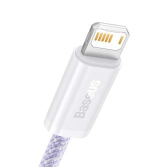 Кабели - USB cable for Lightning Baseus Dynamic 2 Series, 2.4A, 1m (purple) CALD040005 - быстрый заказ от производителя