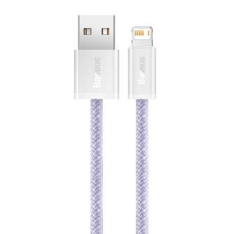 Кабели - USB cable for Lightning Baseus Dynamic 2 Series, 2.4A, 1m (purple) CALD040005 - быстрый заказ от производителя