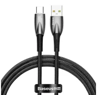 Kabeļi - USB cable for USB-C Baseus Glimmer Series, 100W, 1m (Black) CADH000401 - ātri pasūtīt no ražotājaKabeļi - USB cable for USB-C Baseus Glimmer Series, 100W, 1m (Black) CADH000401 - ātri pasūtīt no ražotāja