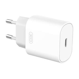 Cables - Wall Charger XO L91, USB-C, 25W + USB-C to Lightning Cable (White) L91EU - quick order from manufacturer