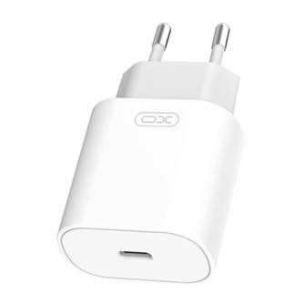 Cables - Wall Charger XO L91, USB-C, 25W + USB-C to Lightning Cable (White) L91EU - quick order from manufacturer