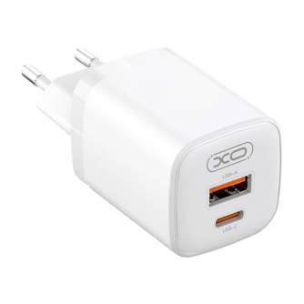 Cables - Wall charger XO L96, 1x USB, USB-C, 30W (white) L96(EU) - quick order from manufacturer