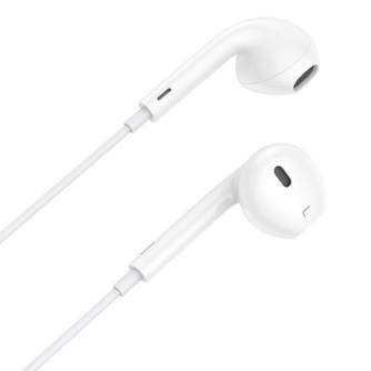 Wired in-ear headphones Vipfan M13 (white) M13 White