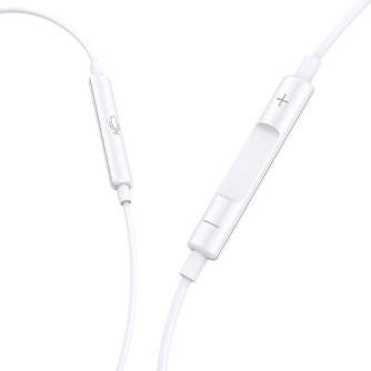 Austiņas - Wired in-ear headphones Vipfan M13 (white) M13 White - ātri pasūtīt no ražotāja