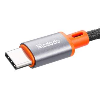 Аудио кабели, адаптеры - Cable Mcdodo CA-900 USB-C to 3.5mm AUX mini jack, 1.8m (black) CA-0900 - купить сегодня в магазине и с 