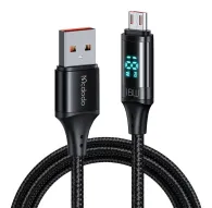 Кабели - Cable Mcdodo CA-1070 USB to Micro USB, 3A, 1.2m (black) CA-1070 - быстрый заказ от производителяКабели - Cable Mcdodo CA-1070 USB to Micro USB, 3A, 1.2m (black) CA-1070 - быстрый заказ от производителя