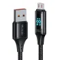Кабели - Cable Mcdodo CA-1070 USB to Micro USB, 3A, 1.2m (black) CA-1070 - быстрый заказ от производителя